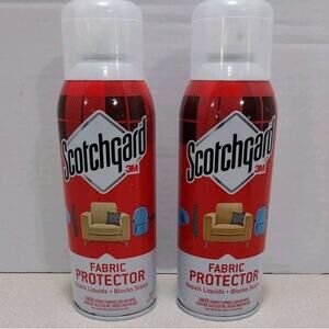 2X Scotchgard 3M FABRIC PROTECTOR Spray Scotchguard Repels Liquids OLD FORMULA